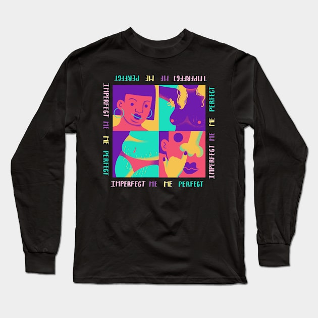 Imperfect me Long Sleeve T-Shirt by Lethy studio